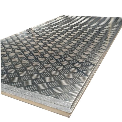 ASTM 3003 5052 5083 6061 6063 6082 7075 Aluminum Embossed Plate, Pattern: Diamond  Orange Peel  Diamond Five-rib Pattern, Etc.