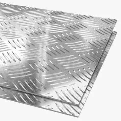 ASTM 3003 5052 5083 6061 6063 6082 7075 Aluminum Embossed Plate, Pattern: Diamond  Orange Peel  Diamond Five-rib Pattern, Etc.